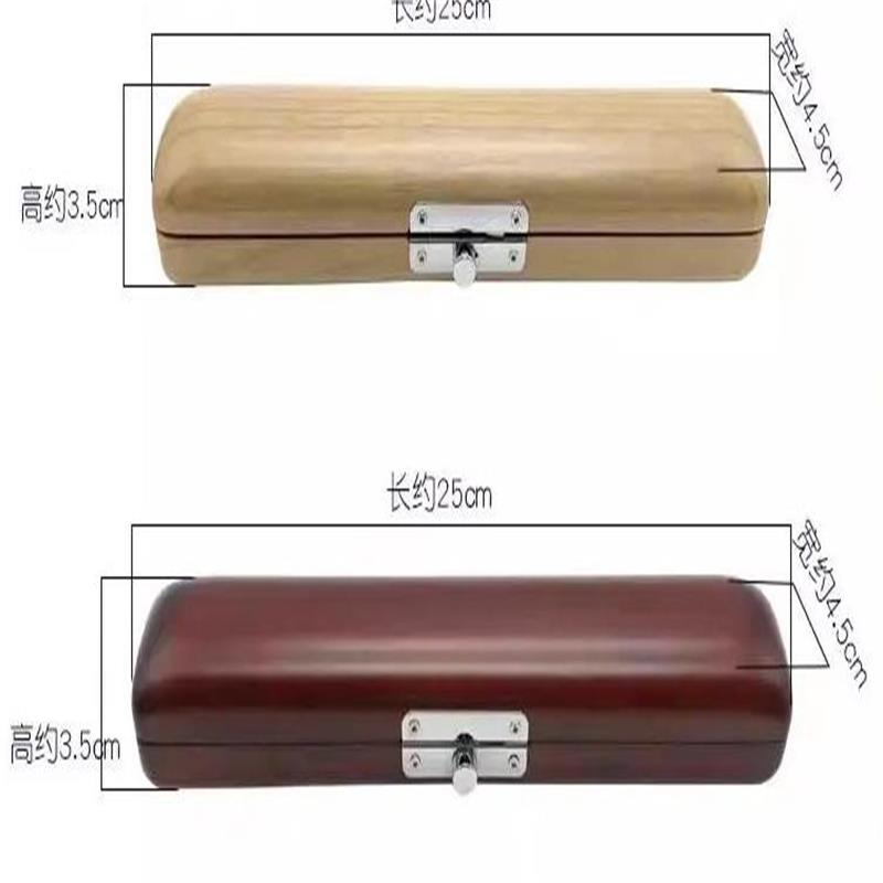 Woodworking Joint - Wood Flute Head Joint Case Wooden