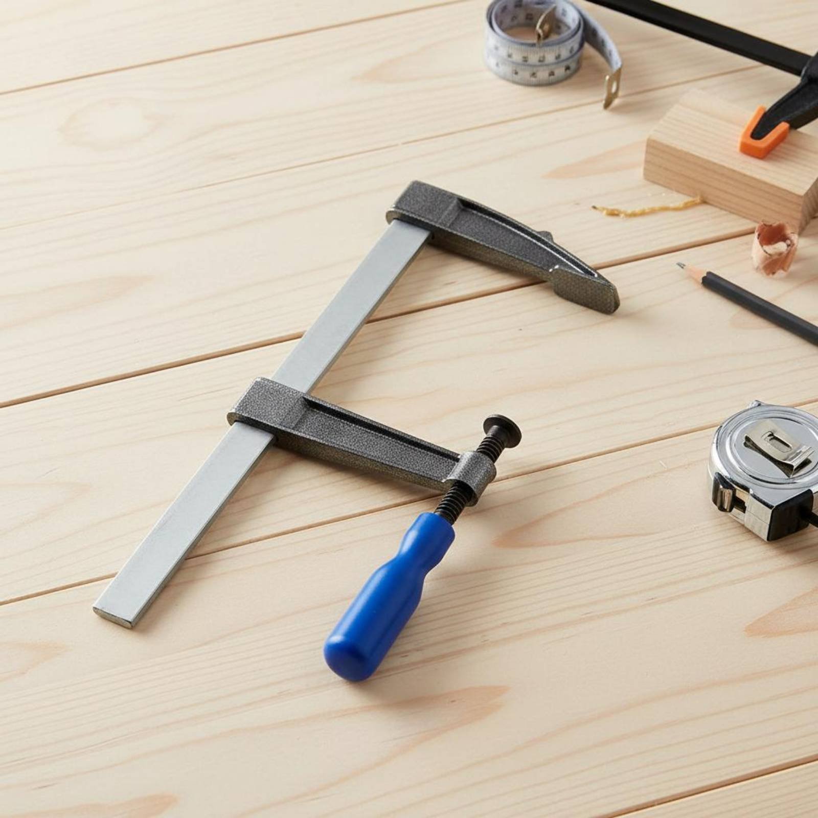 Woodworking Clamp - F-Clamp Effortless Adjustment Carpentry F-Clamp Clamping