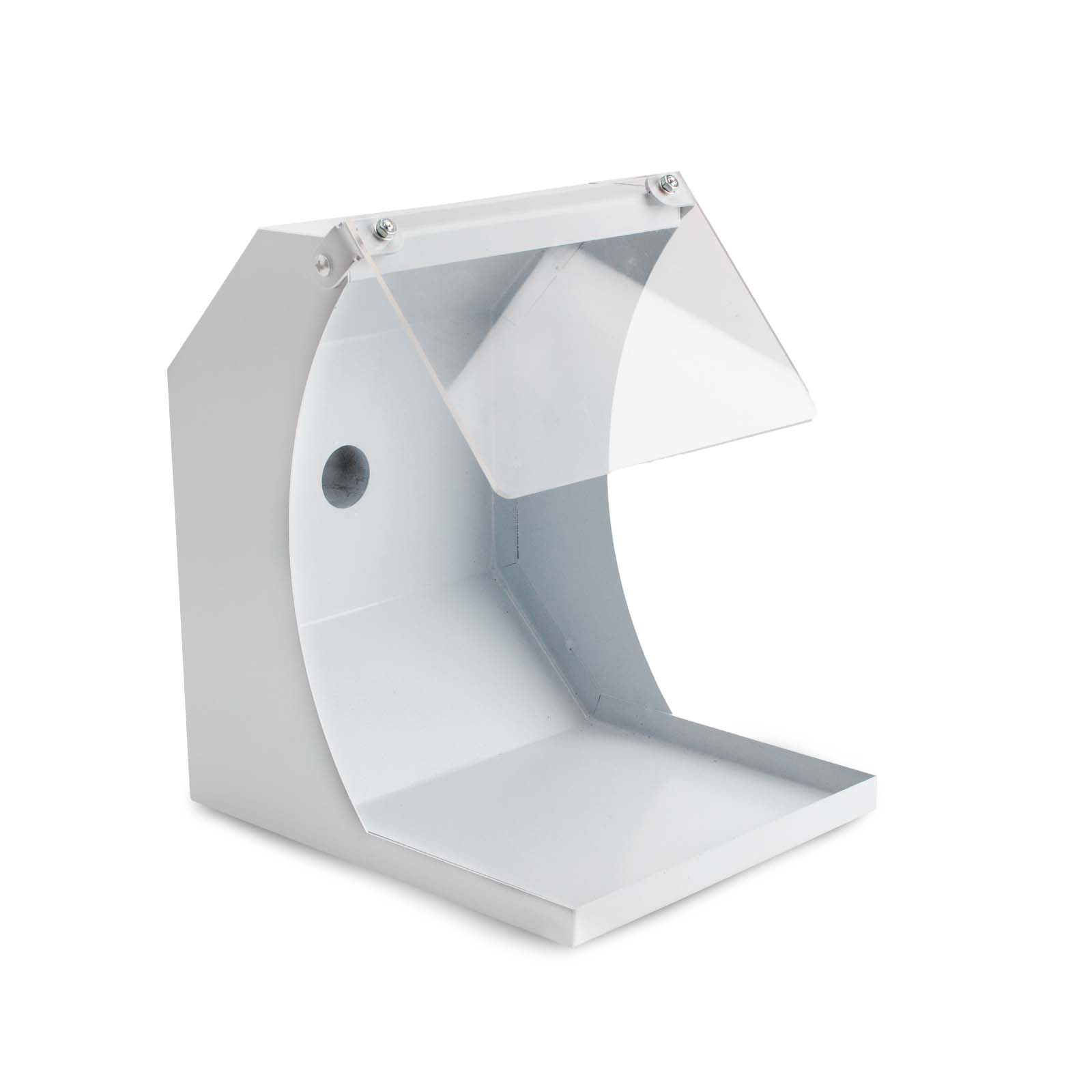 Woodworking Plans - 240mm Metal Dust Shield for Jewelry