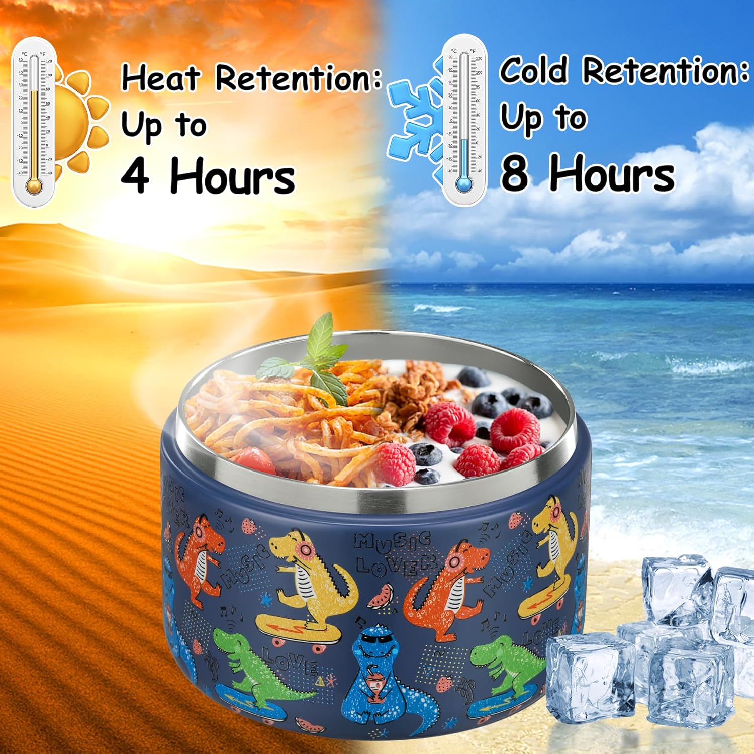 Woodworking Vacuum Press - 12oz Insulated Vacuum Food Jar with