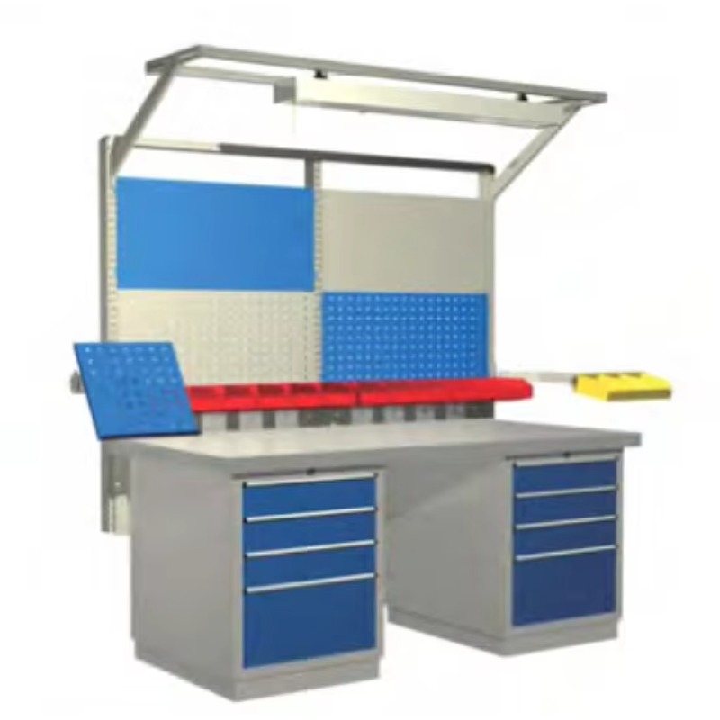 Workbench Woodworking - Adjustable Anti-Static Workbench for Factory, Woodworking,
