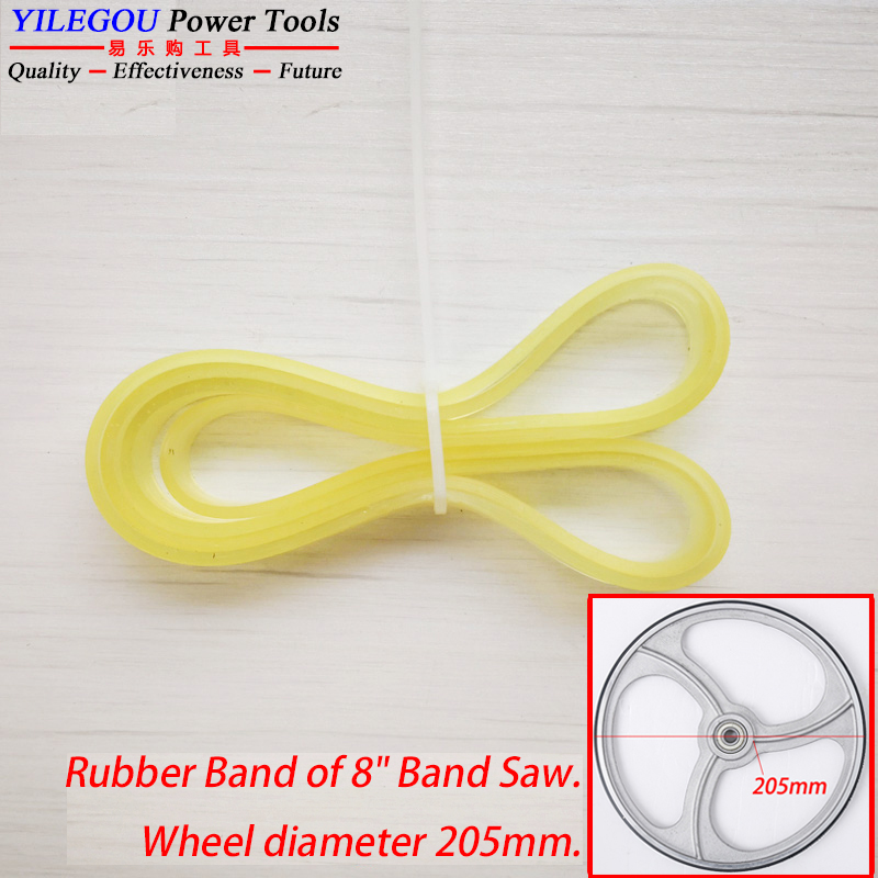 Woodworking Bandsaw - 2 Pieces Rubber Band For Band
