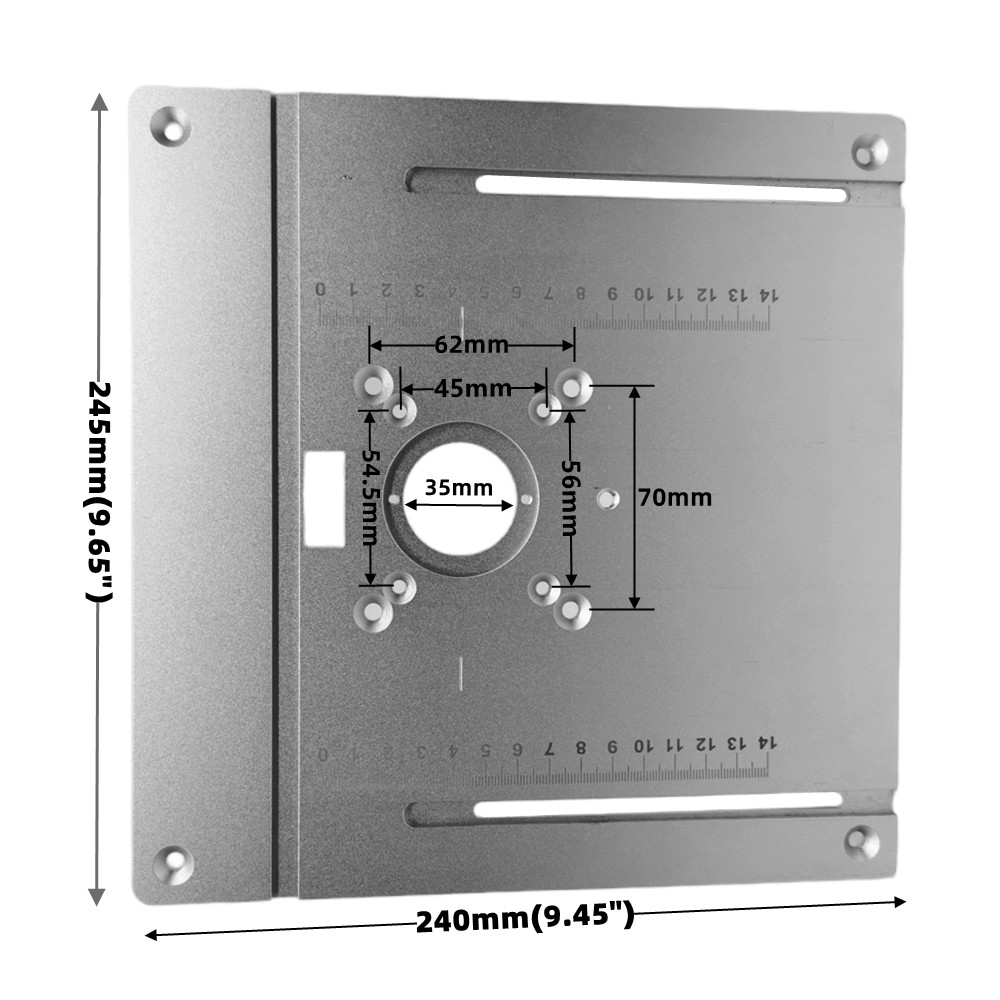 Aluminium Router Table Insert  - Woodworking Plans review and price