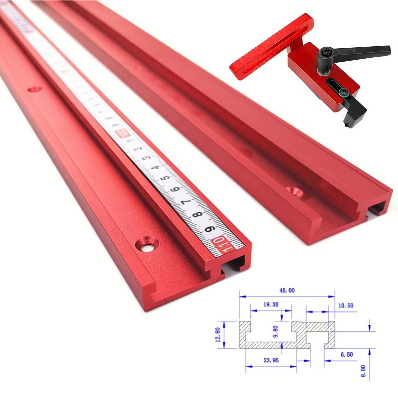1PC Chute Aluminium alloy T-tr - Woodworking Plans review and price