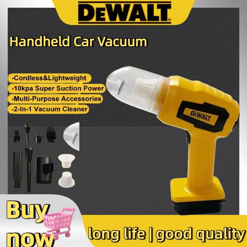 DEWALT Handheld Car Vacuum Cle - Woodworking Vacuum Press review and price