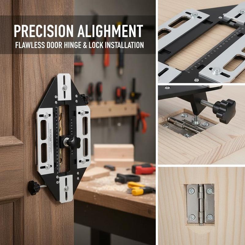 Aluminum Alloy Mortise Templat - Woodworking Clamp review and price