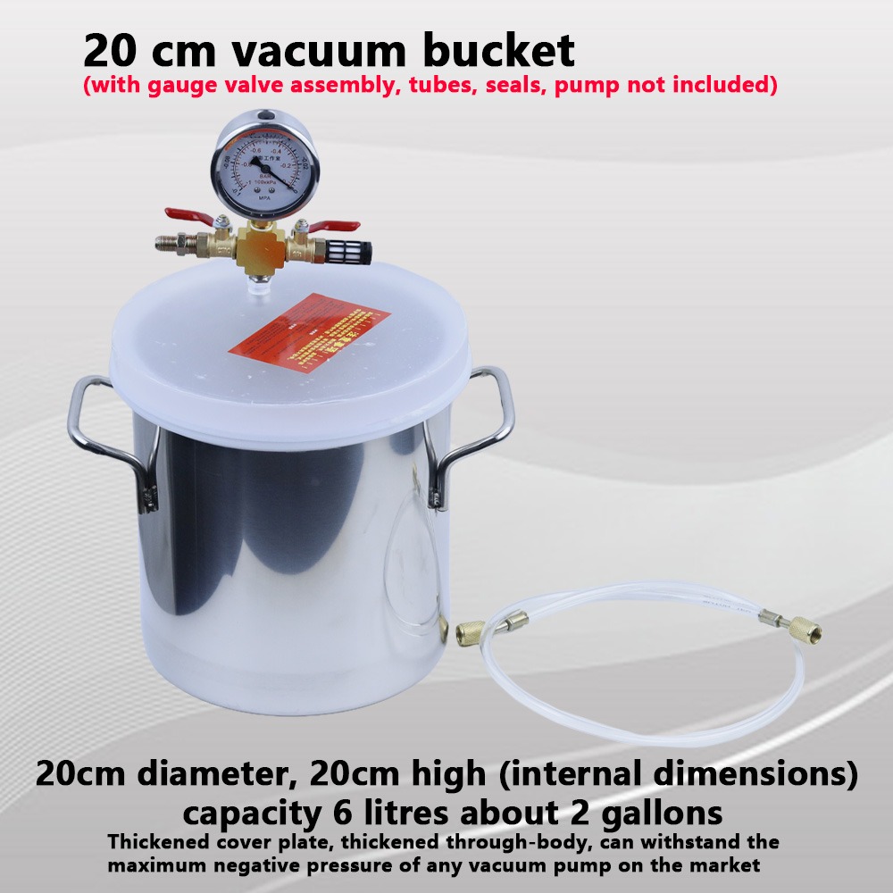 6L Upgraded Tempered Glass Lid - Woodworking Vacuum Press review and price