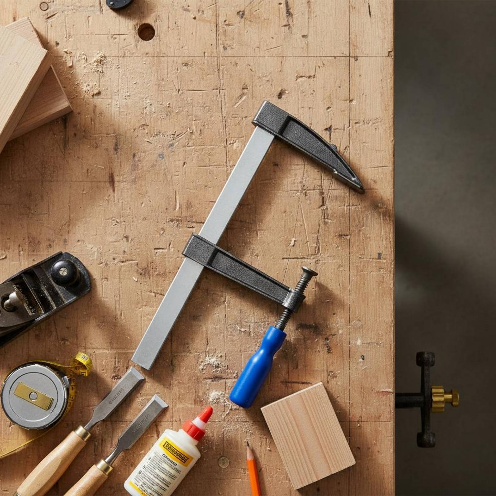 F-Clamp Effortless Adjustment  - Woodworking Clamp review and price