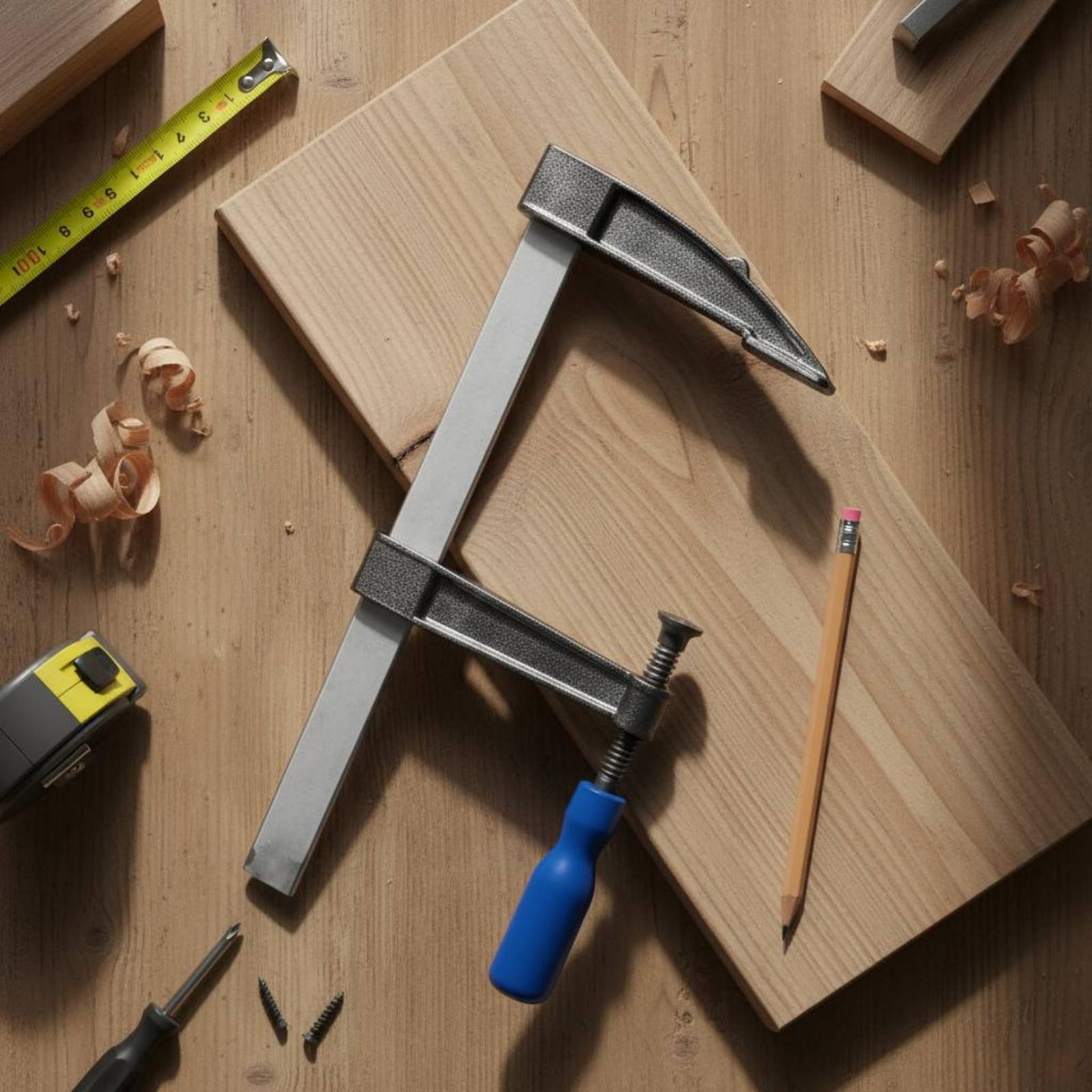 F-Clamp Effortless Adjustment  - Woodworking Clamp review and price