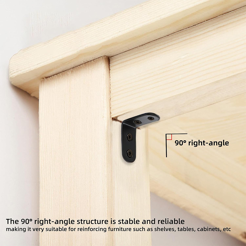 6-20 Pcs Black Corner Brace L  - Woodworking Joint review and price