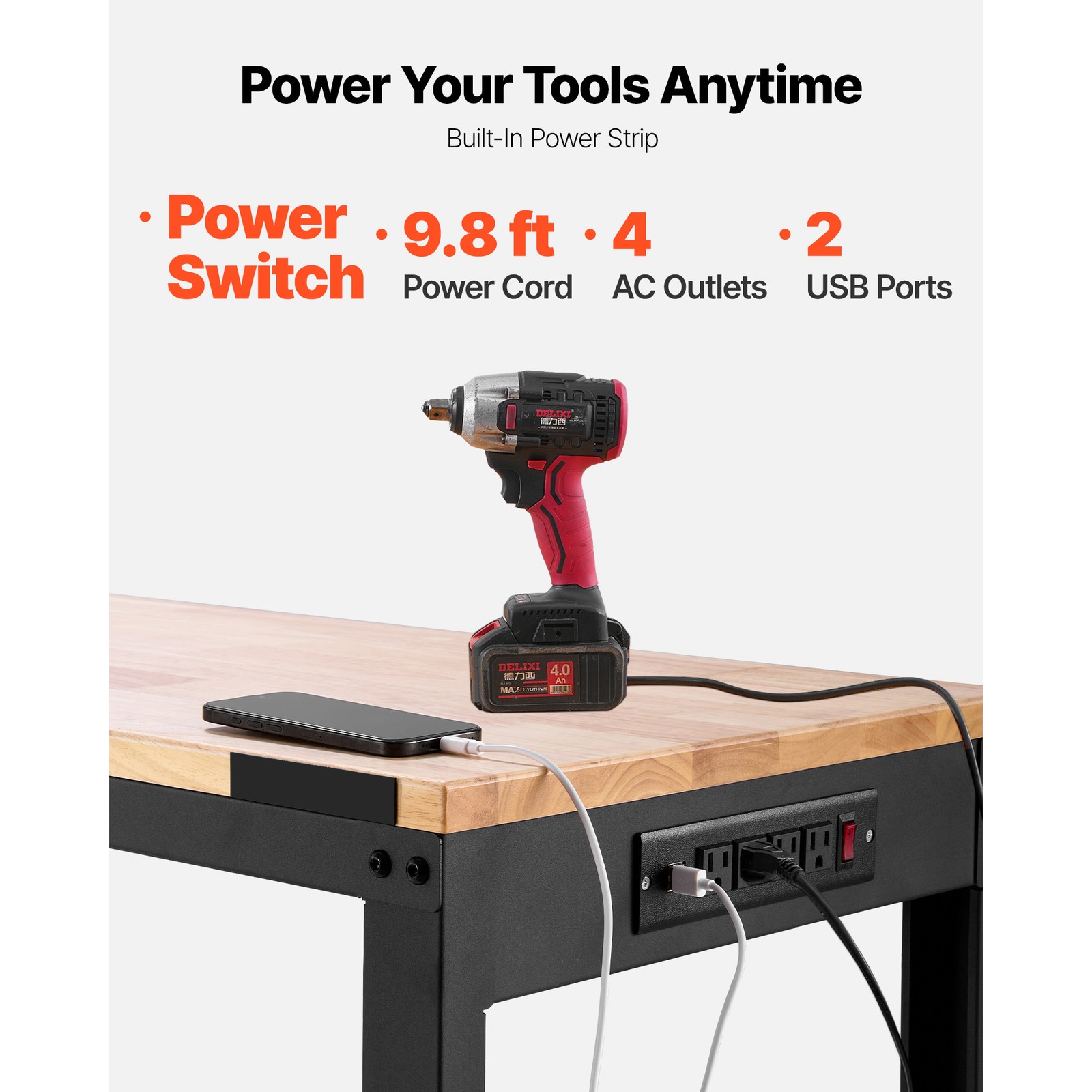 Adjustable Height Workbench 61 - Workbench Woodworking review and price