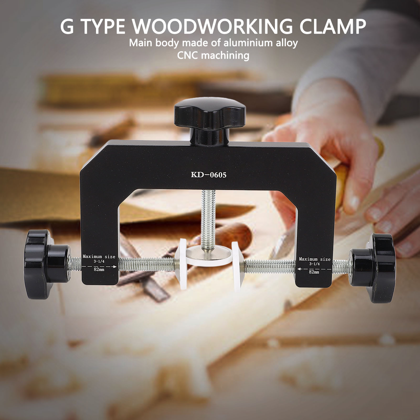 3 Way G Clamp Aluminium Alloy  - Woodworking Edge review and price