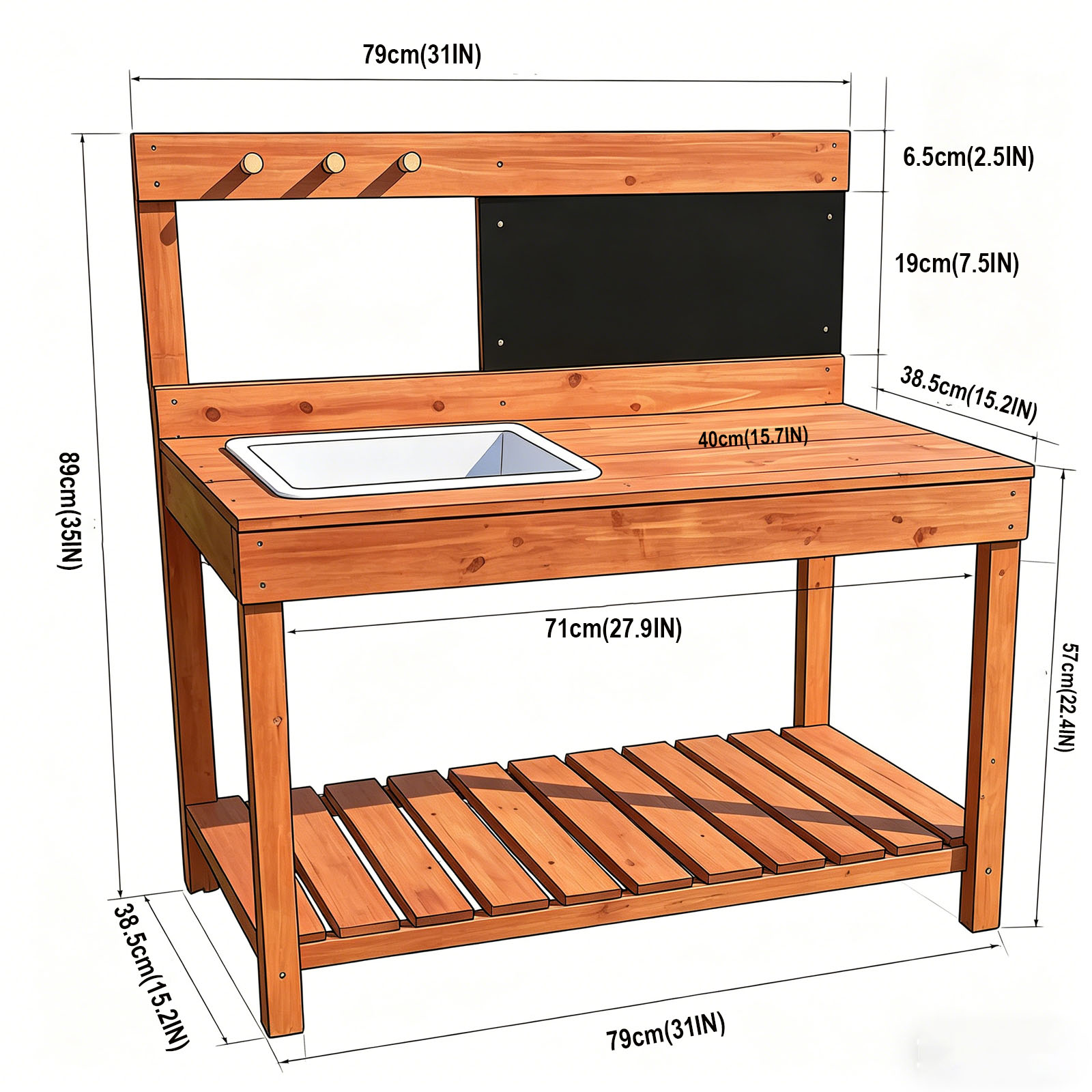 Wooden Potting Benches For Chi - Workbench Woodworking review and price