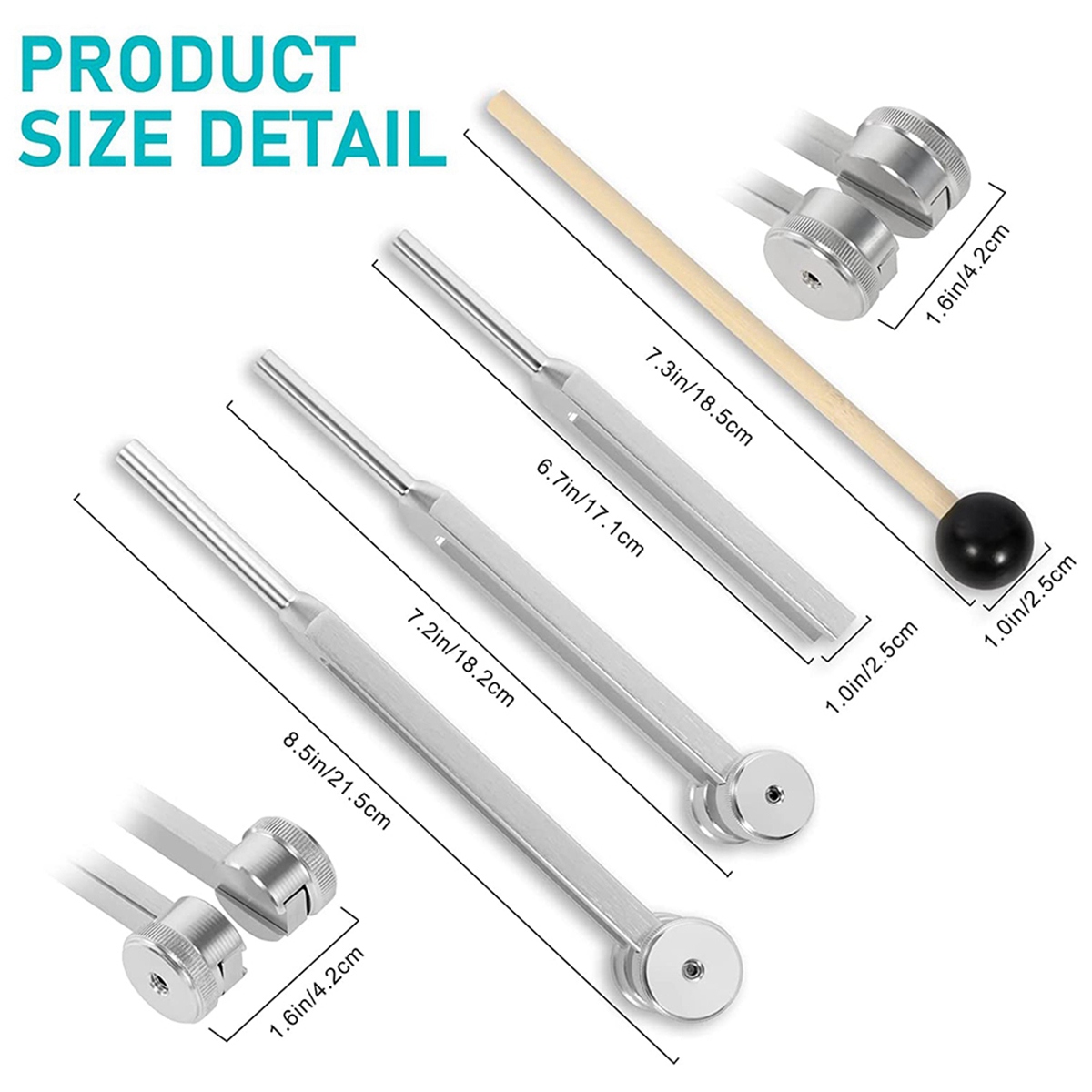4 Pack Tuning Fork Set(128Hz,  - Woodworking Hammer review and price