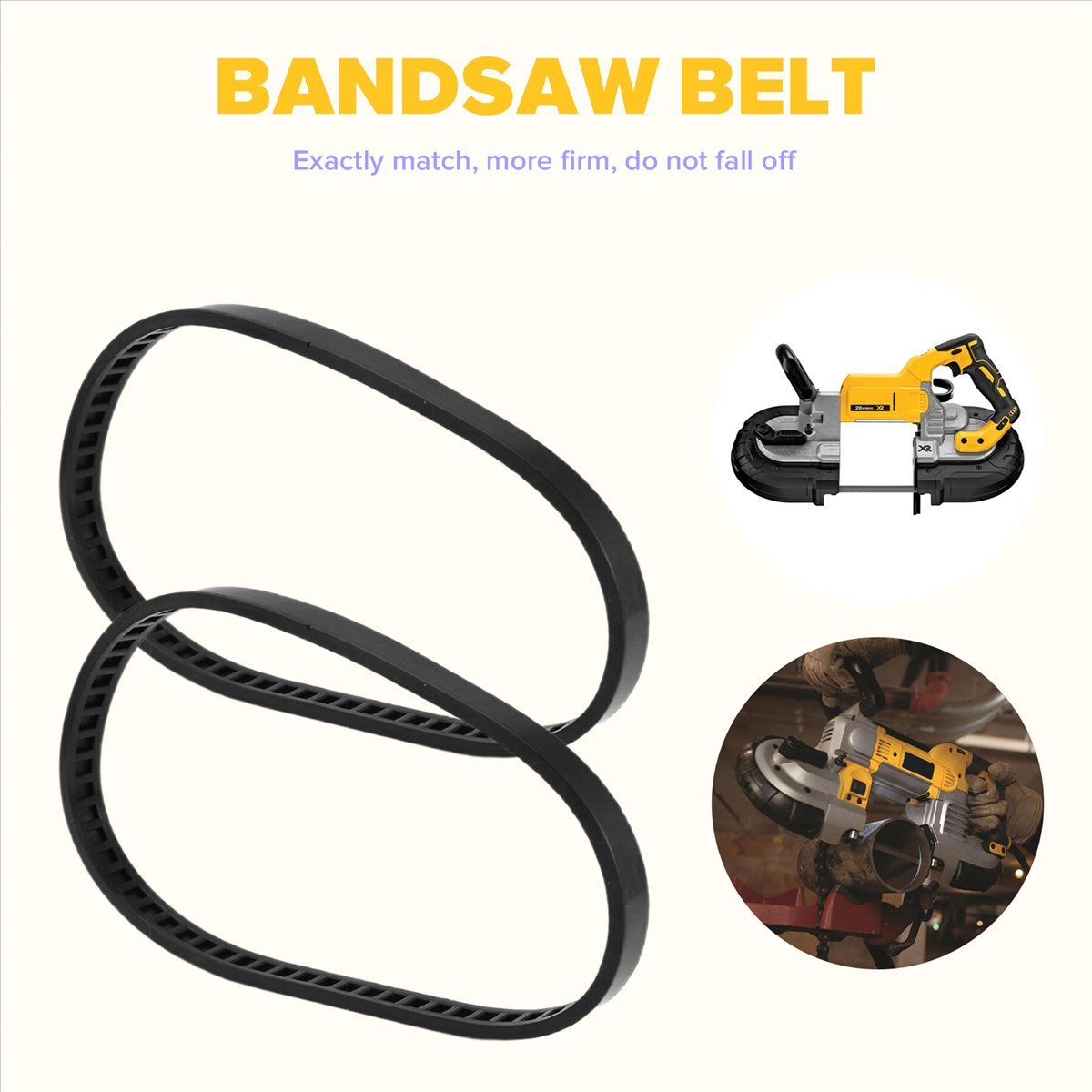 2 Pack 650721-00 Bandsaw Tires - Woodworking Bandsaw review and price