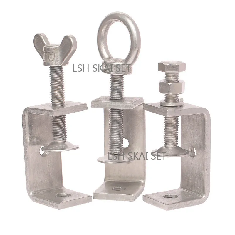 304 Stainless Steel Threaded C - Woodworking Clamp review and price