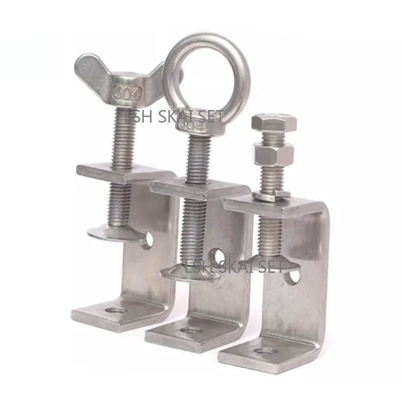 304 Stainless Steel Threaded C - Woodworking Clamp review and price