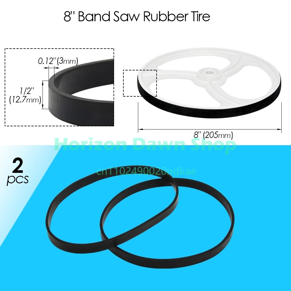 2pcs Bandsaw Rubber Band for 8 - Woodworking Bandsaw review and price