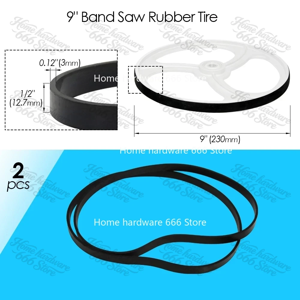 2pcs Bandsaw Rubber Band for 8 - Woodworking Bandsaw review and price