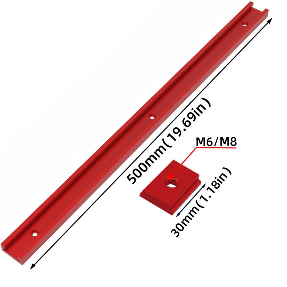 T30 Track 50cm Aluminium T-Sli - Woodworking Plans review and price