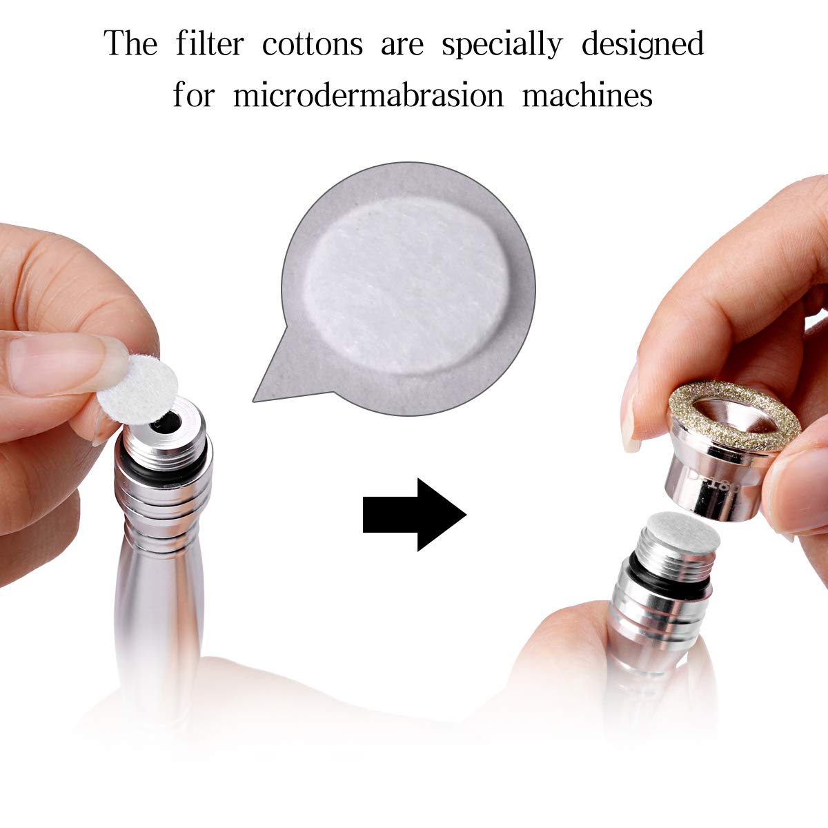 500 Pcs Microdermabrasion Cott - Woodworking Vacuum Press review and price
